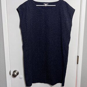Eileen Fisher 100% Organic Cotton Sleeveless Dress Women's Size Medium